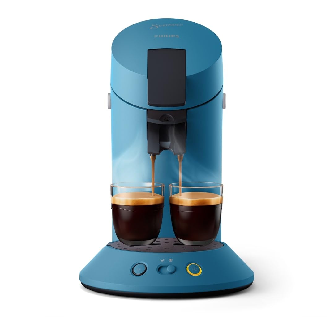 SENSEO Original Plus Bleu Paon CSA210/00 – Café à Dosettes